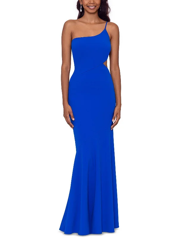 Hurry! While Supplies Last!Womens One Shoulder Long Evening Dress
