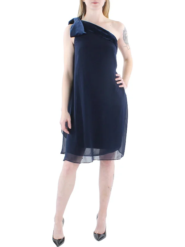Save More Than Ever!Womens One Shoulder Mini Cocktail and Party Dress