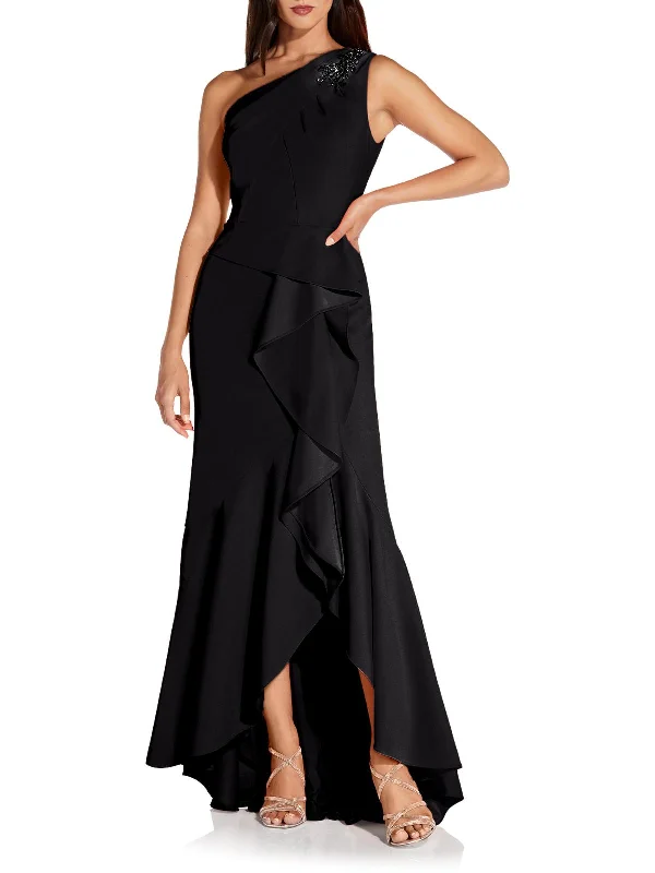 Don’t Wait – Shop Today!Womens Ruffled Maxi Evening Dress
