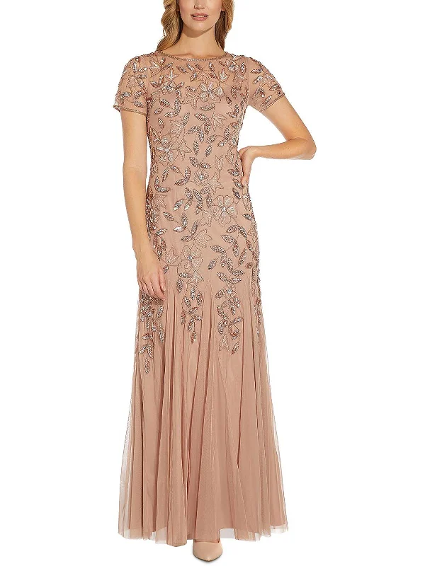 The Best Offers Are Here!Womens Sequined Maxi Evening Dress