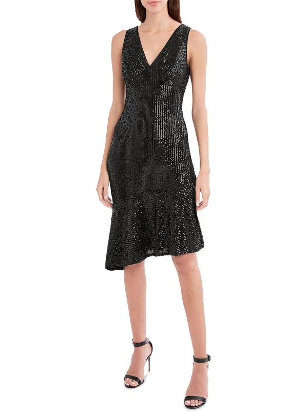 Your Favorite Sale is Back!Womens Sequined Sleeveless Cocktail and Party Dress