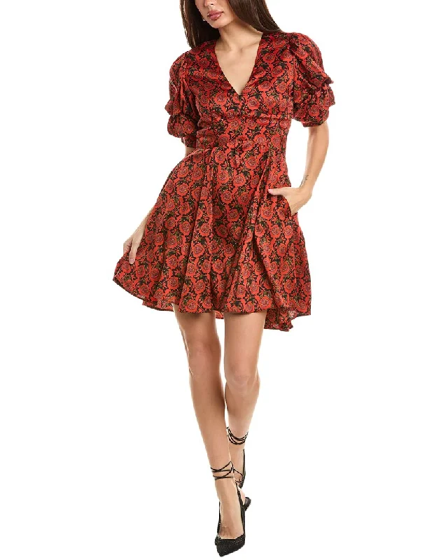 Time to Save Big!1.STATE Bubble Sleeve Mini Dress