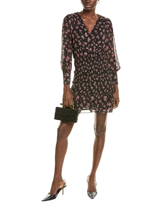 Only a Few Left – Order Now!1.STATE V-Neck Ruffled Smocked Mini Dress