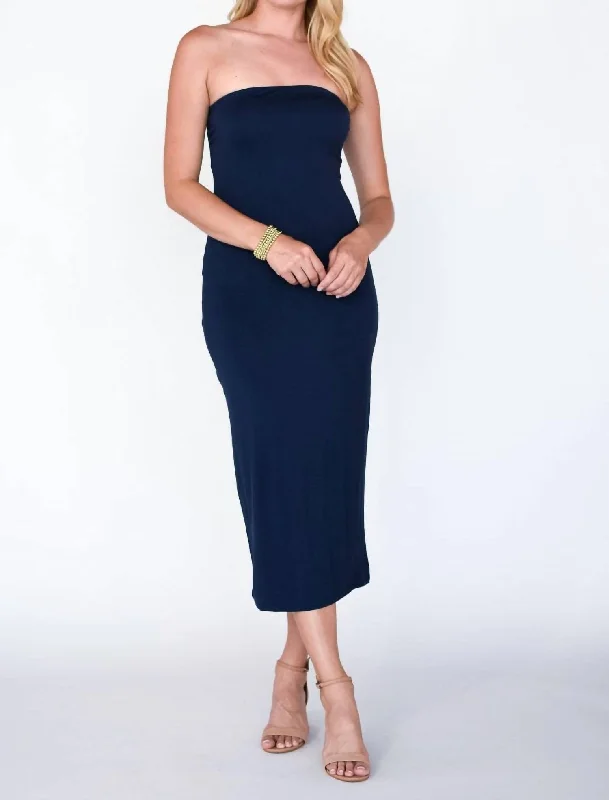 Flash Sale – Act Fast!Amina Midi Dress In Indigo