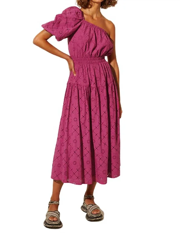 Buy More, Save More!Anise Maxi Dress In Mulberry