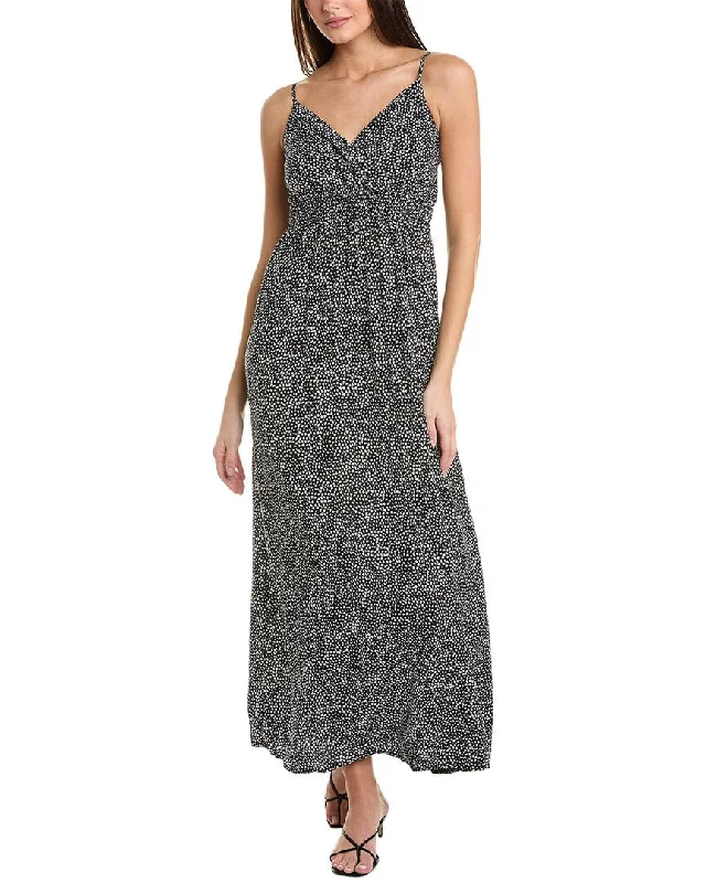 Your Discount is Waiting!ANNA KAY Dava Pois Silk-Blend Maxi Dress