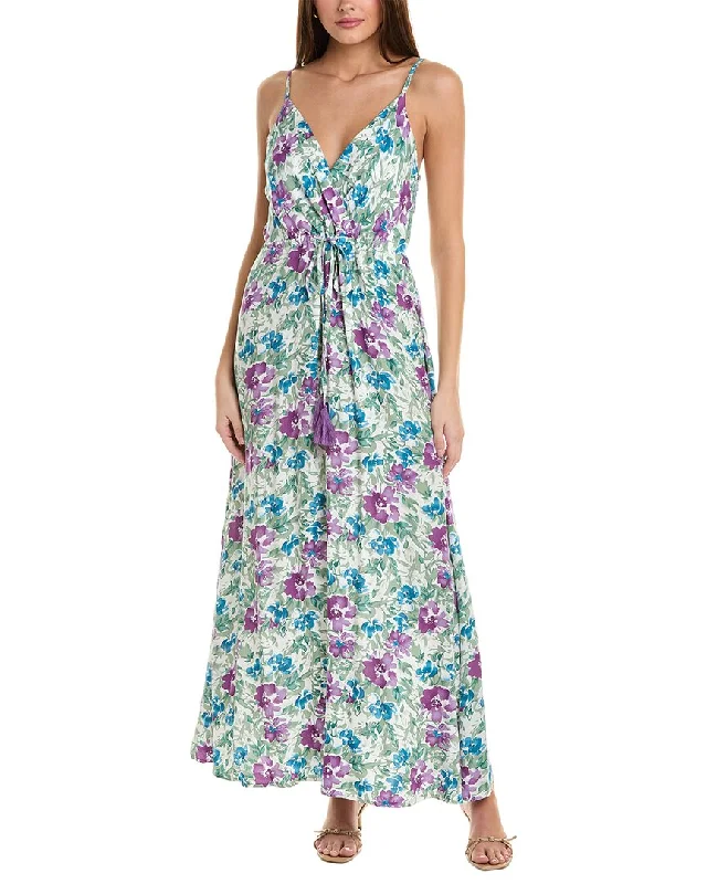 Limited Edition, Limited Price!ANNA KAY Mathis Silk-Blend Maxi Dress