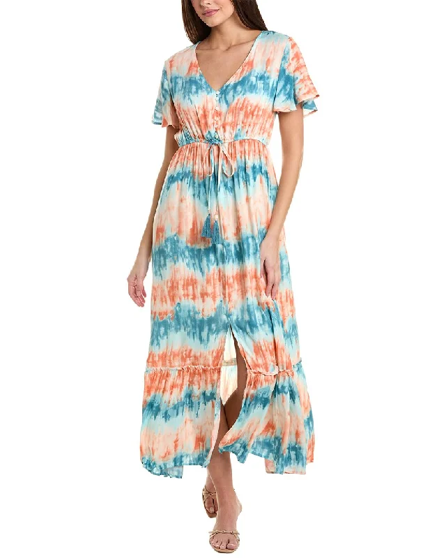 Shop Smart, Save Big!ANNA KAY Silk-Blend Maxi Dress