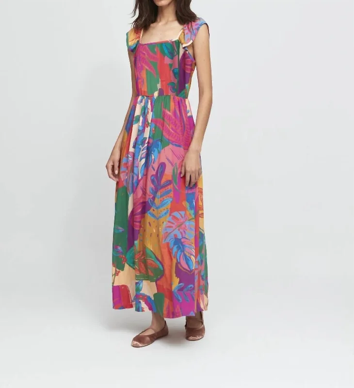 Hurry! While Supplies Last!Aurore Maxi Dress In Mlti
