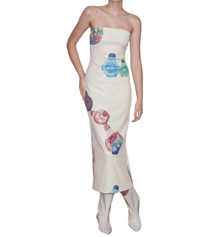 Your Best Deals Are Here!Chesca Midi Dress In Cream