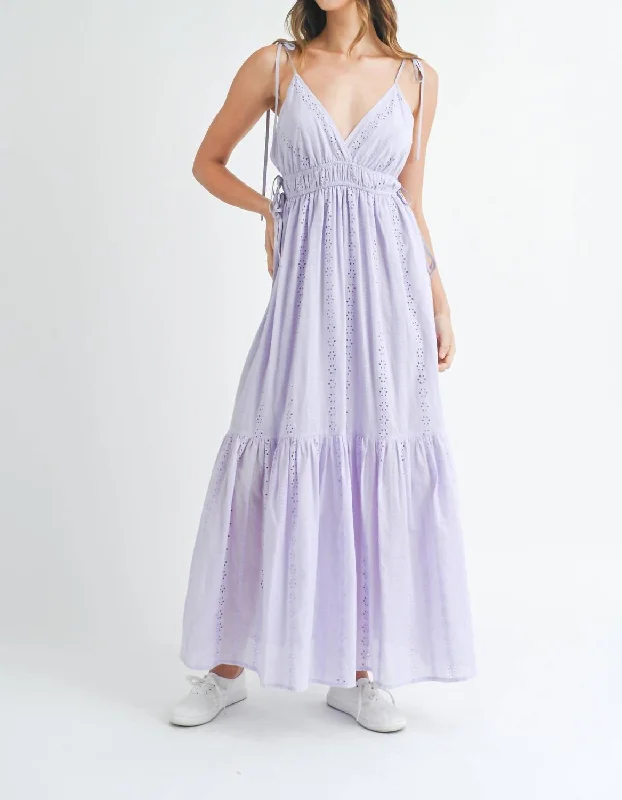 Find Your Perfect Deal Today!Country House Maxi Dress In Lavender