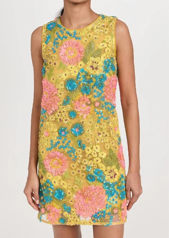 Exclusive Deals Just for You!Day Shifter Mini Dress In Multi
