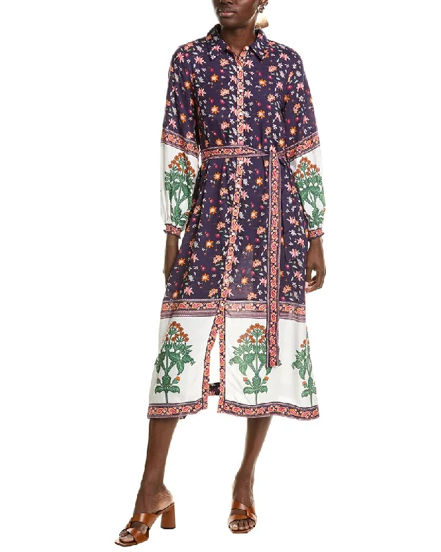 Unbeatable Prices!Garrie B Button-Down Midi Dress