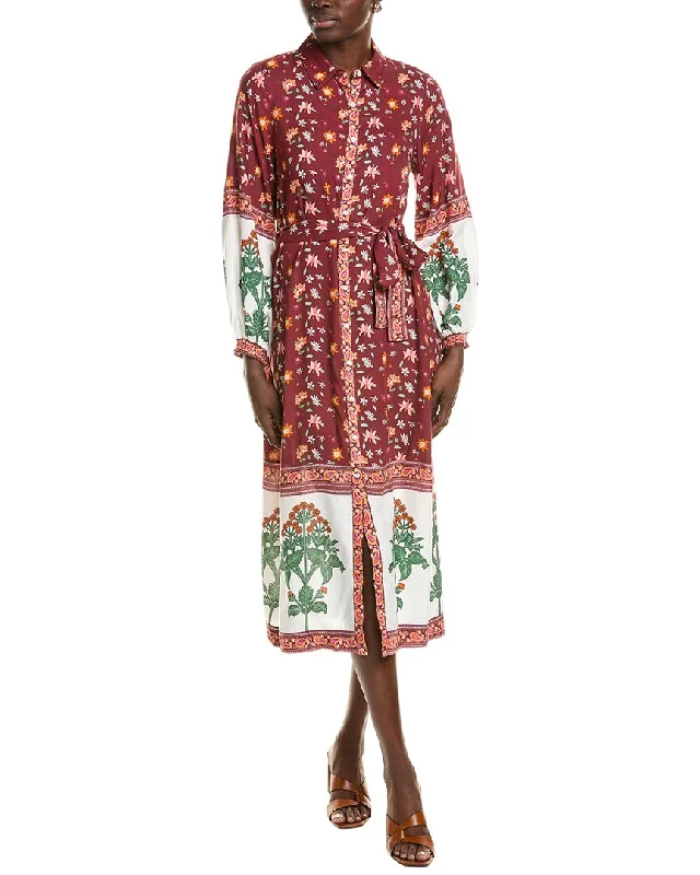 Only a Few Left – Order Now!Garrie B Button-Down Midi Dress