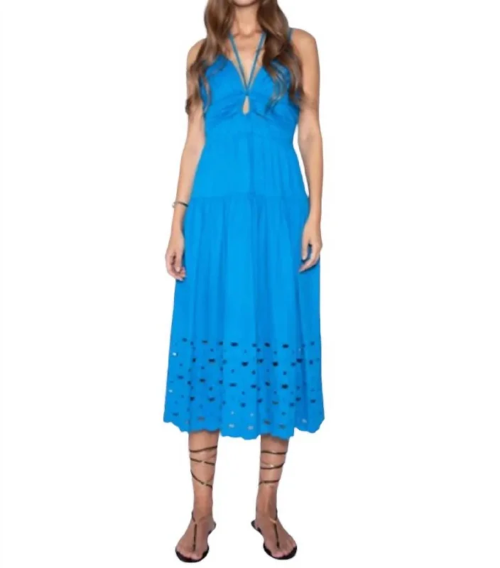 Shop the Hottest Deals!Hedy Midi Dress In Blue