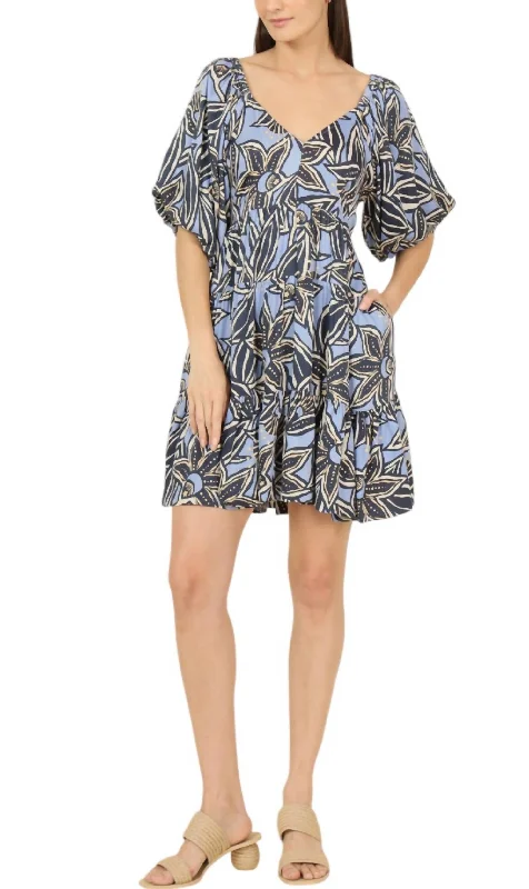 Best Deals Just for You!Ila Mini Dress In Martina Harbor