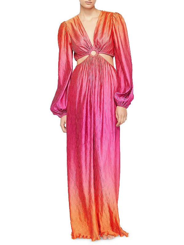 Special Offer – Act Fast!Jaelyyn Womens Cutout Long Maxi Dress