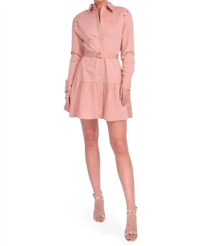 Find Your Perfect Deal Today!Jolene Mini Dress In Dusty Rose