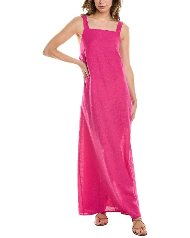 Price Drop Alert!Lenny Niemeyer Crossed Strap Linen-Blend Maxi Dress