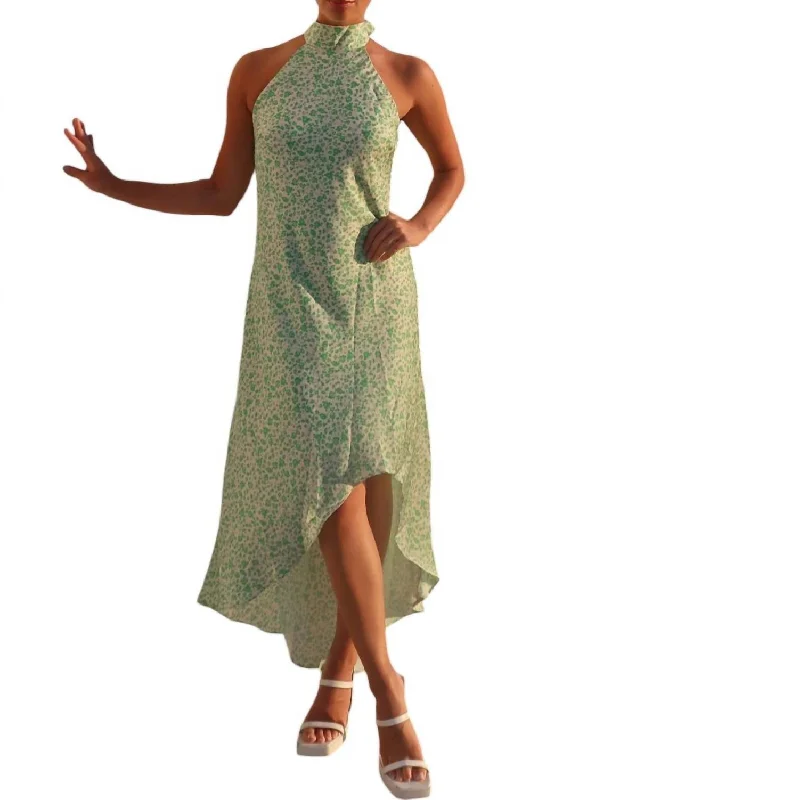 The Best Deals Won’t Wait!Lillian Midi Dress In Green
