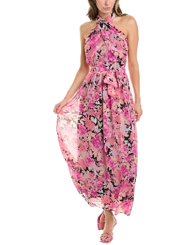 Savings You Can’t Ignore!London Times Halter Maxi Dress