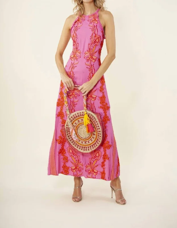 Upgrade for Less!Luciana Maxi Dress In Pink