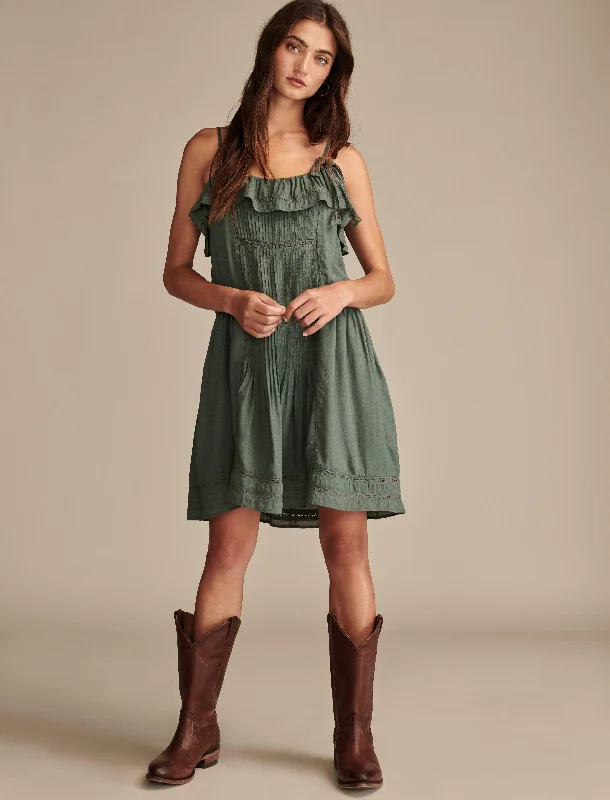 Upgrade for Less!Lucky Brand Women's Lace Mini Dress