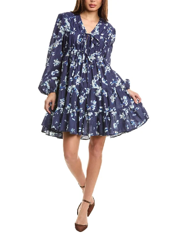 Find the Best Deals Here!Merlette Lasse Smocked Mini Dress