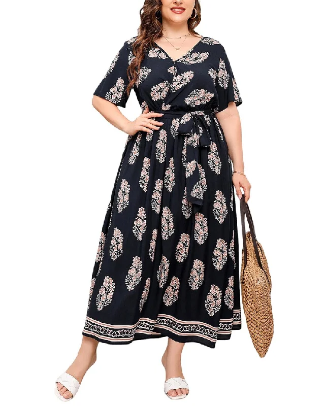 Grab Yours Before It’s Too Late!Nino Balcutti Plus Maxi Dress