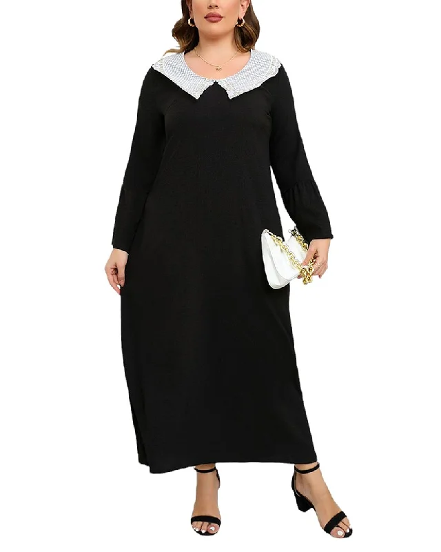 Stock Up and Save!Nino Balcutti Plus Maxi Dress