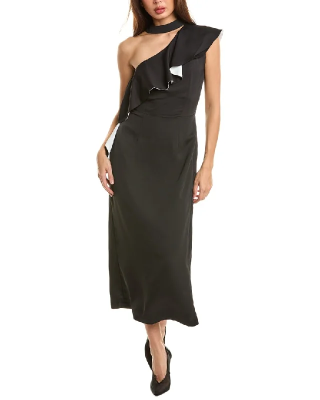 The Best Sale of the Year!Pascale La Mode One-Shoulder Midi Dress