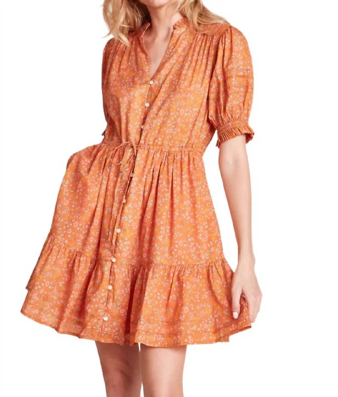Enjoy Huge Discounts Now!Phoebe Mini Dress In Tumeric