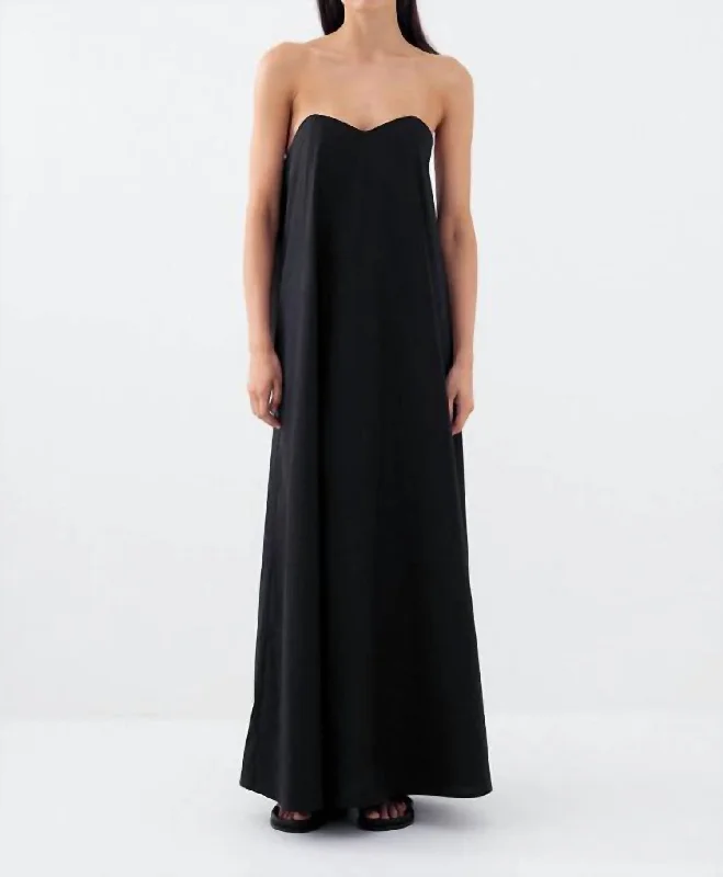 Limited Edition, Limited Price!Rue Maxi Dress In Black