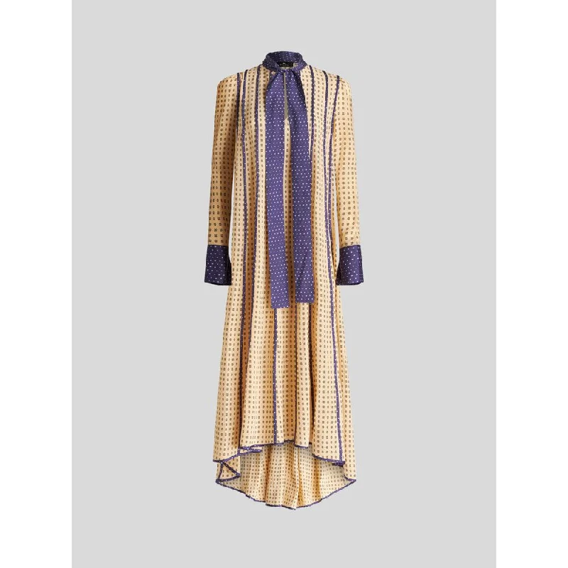 Your Discount is Waiting!SEGMENTED MIDI DRESS