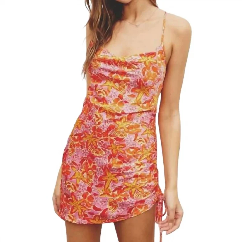 Get It Before It’s Gone!Starfish Mini Dress In Gold