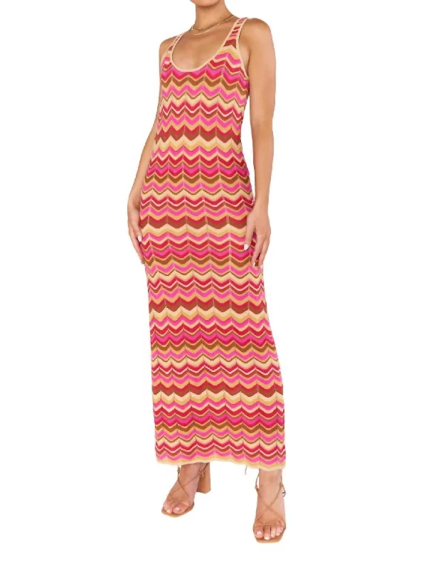 Hurry, Sale Ends Soon!Tala Tank Maxi Dress In Pink