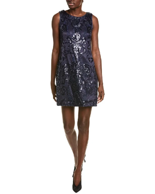 Only a Few Left – Order Now!Vince Camuto Sequin Printed Mini Dress