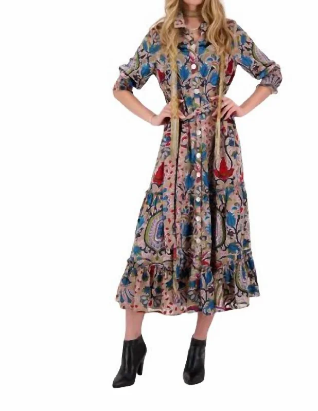 The Best Deals Won’t Wait!Vostok Maxi Dress In Fawn