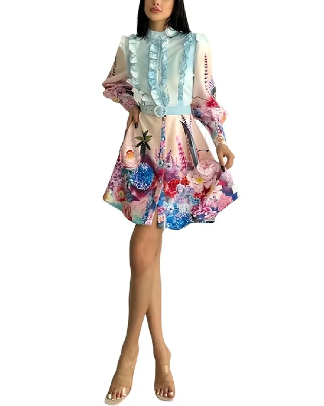 Hurry, Sale Ends Soon!WELLWAY Mini Dress