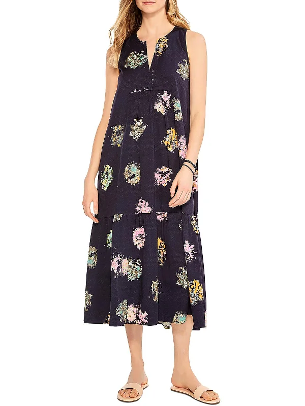 Grab Yours Before It’s Too Late!Womens Cotton Mid-Calf Midi Dress