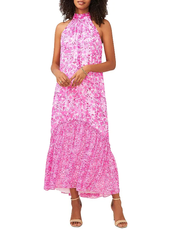Get More, Spend Less – Shop Now!Womens Floral Polyester Maxi Dress