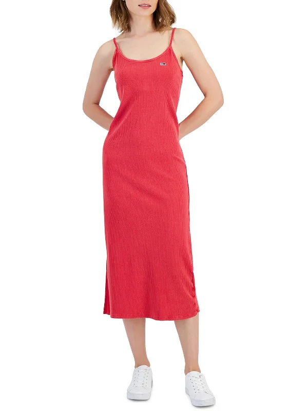 Save Up to 50% Off!Womens Logo Sleeveless Maxi Dress