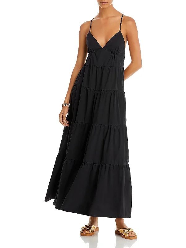 Your Wallet Will Thank You!Womens Long Tiered Maxi Dress