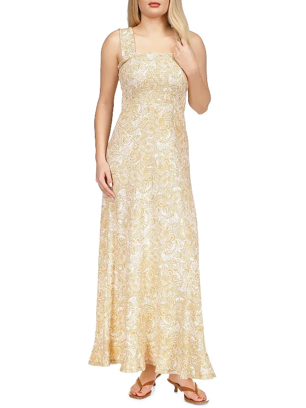 Incredible Savings Inside!Womens Paisley Polyester Maxi Dress