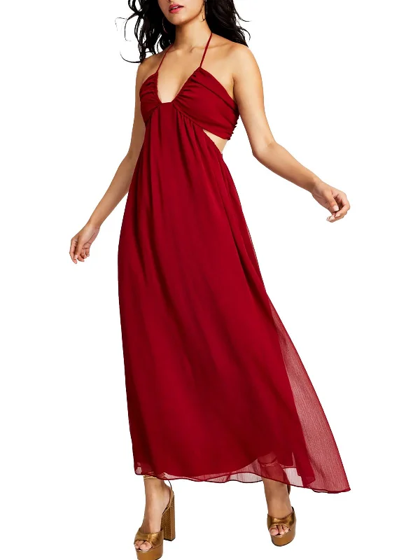 Exclusive Savings This Week!Womens Polyester Maxi Dress