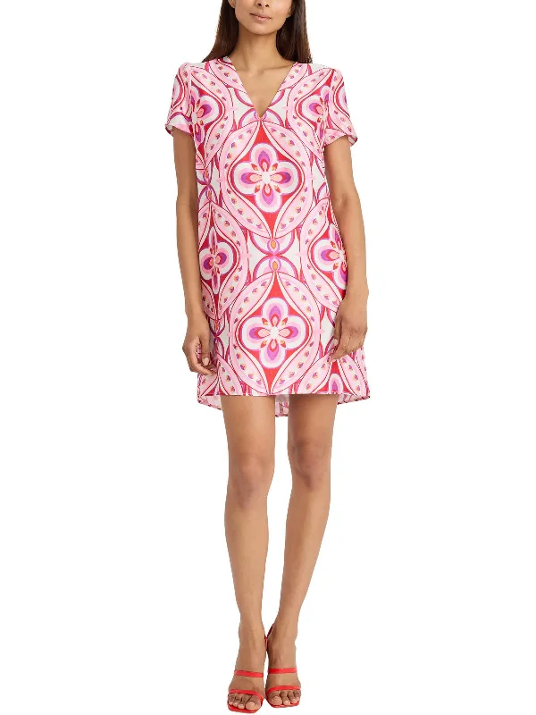 Your Chance to Save is Now!Womens Printed Party Mini Dress