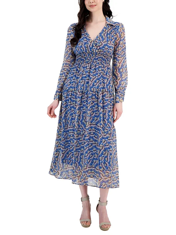 Your Chance to Save is Now!Womens Printed Polyester Maxi Dress