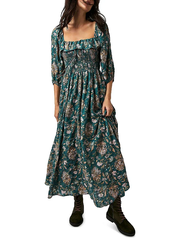Don’t Wait – Shop Today!Womens Ruffled Long Maxi Dress