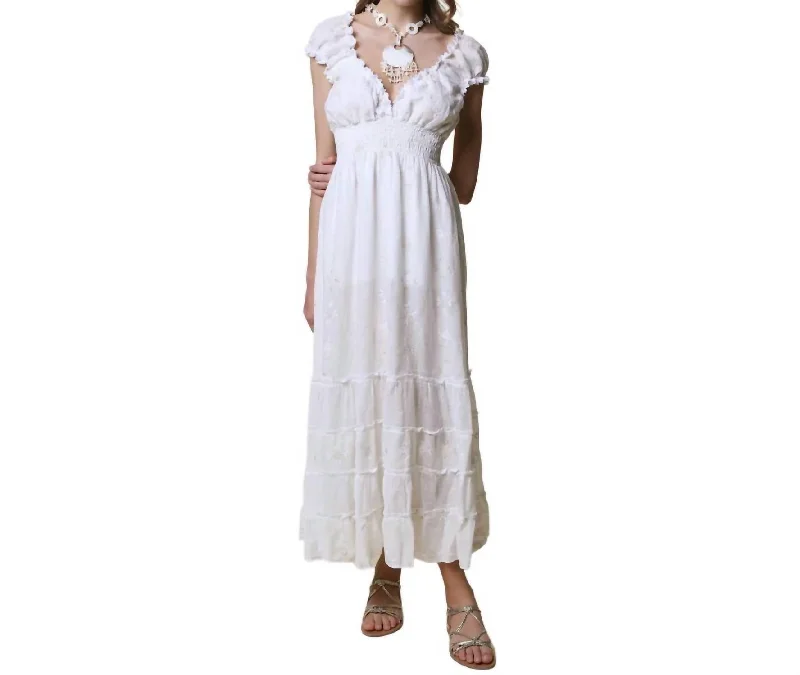 Get More, Spend Less – Shop Now!Zefiro Maxi Dress In Natural