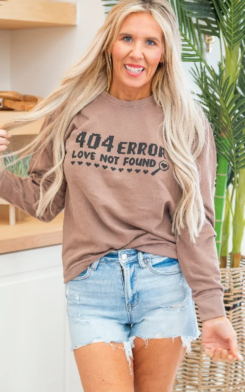 Only a Few Left – Order Now!404 Error: Love Not Found Comfort Colors Lightweight Crewneck Sweatshirt* Only a Few Left – Order Now!404 Error: Love Not Found Comfort Colors Lightweight Crewneck Sweatshirt*
